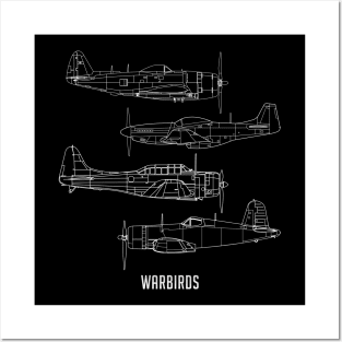 Blueprint Squadron: Legendary Warbirds Posters and Art